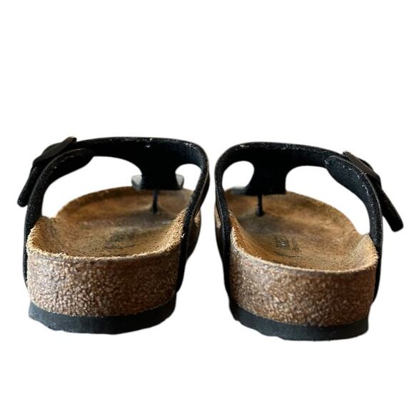 BIRKENSTOCK Black Gizeh Kids Birko-Flor - Girls EU 31 US 13 - Picture 8 of 8